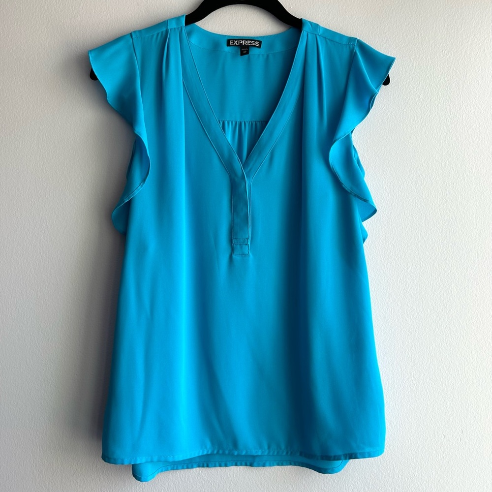 Express | Blue Blouse | Size XS